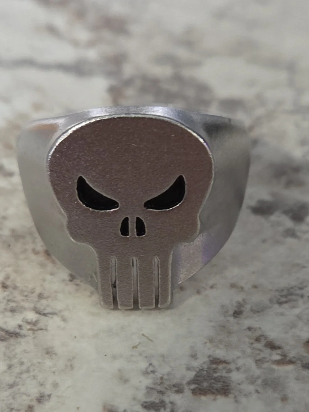 Marvel Punisher Skull Ring Size 10 - Stainless Steel
